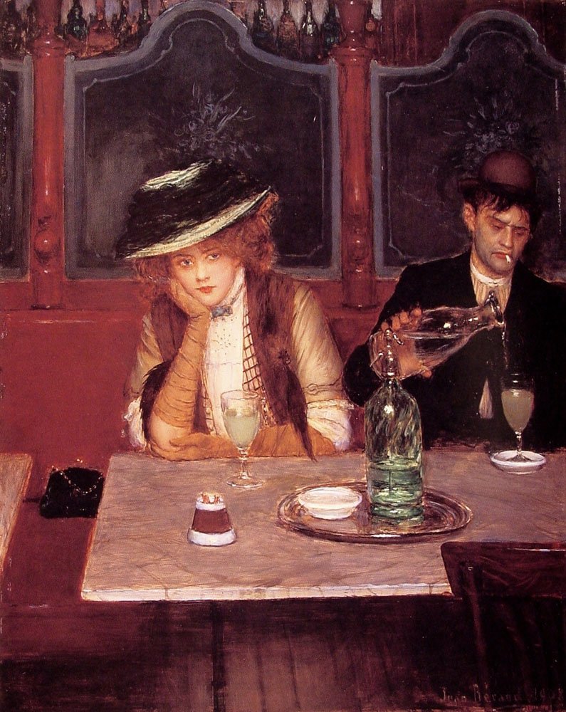 Az Ivók alkotó: Jean Beraud