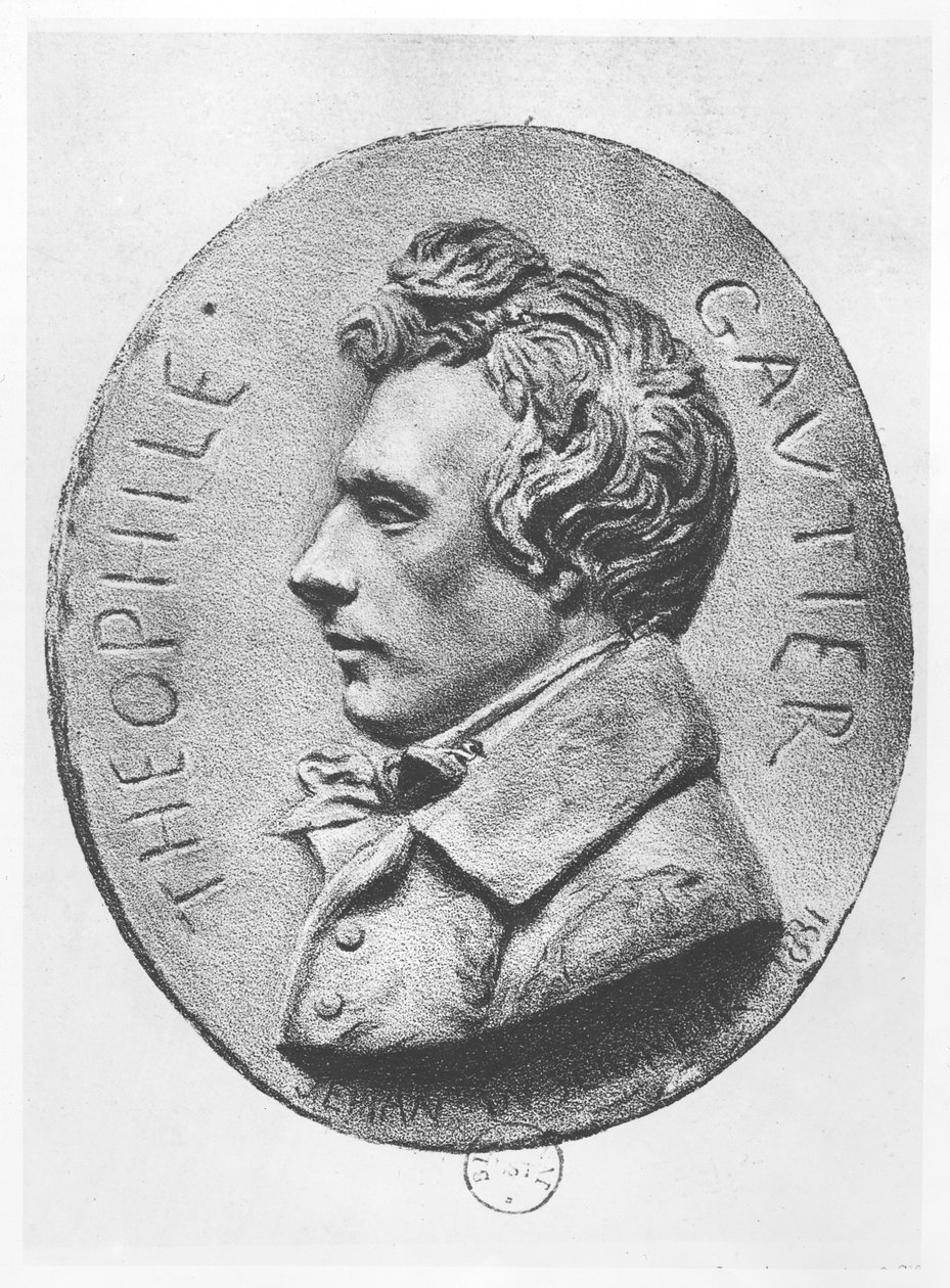 Théophile Gautier medálja alkotó: Jean Bernard Duseigneur