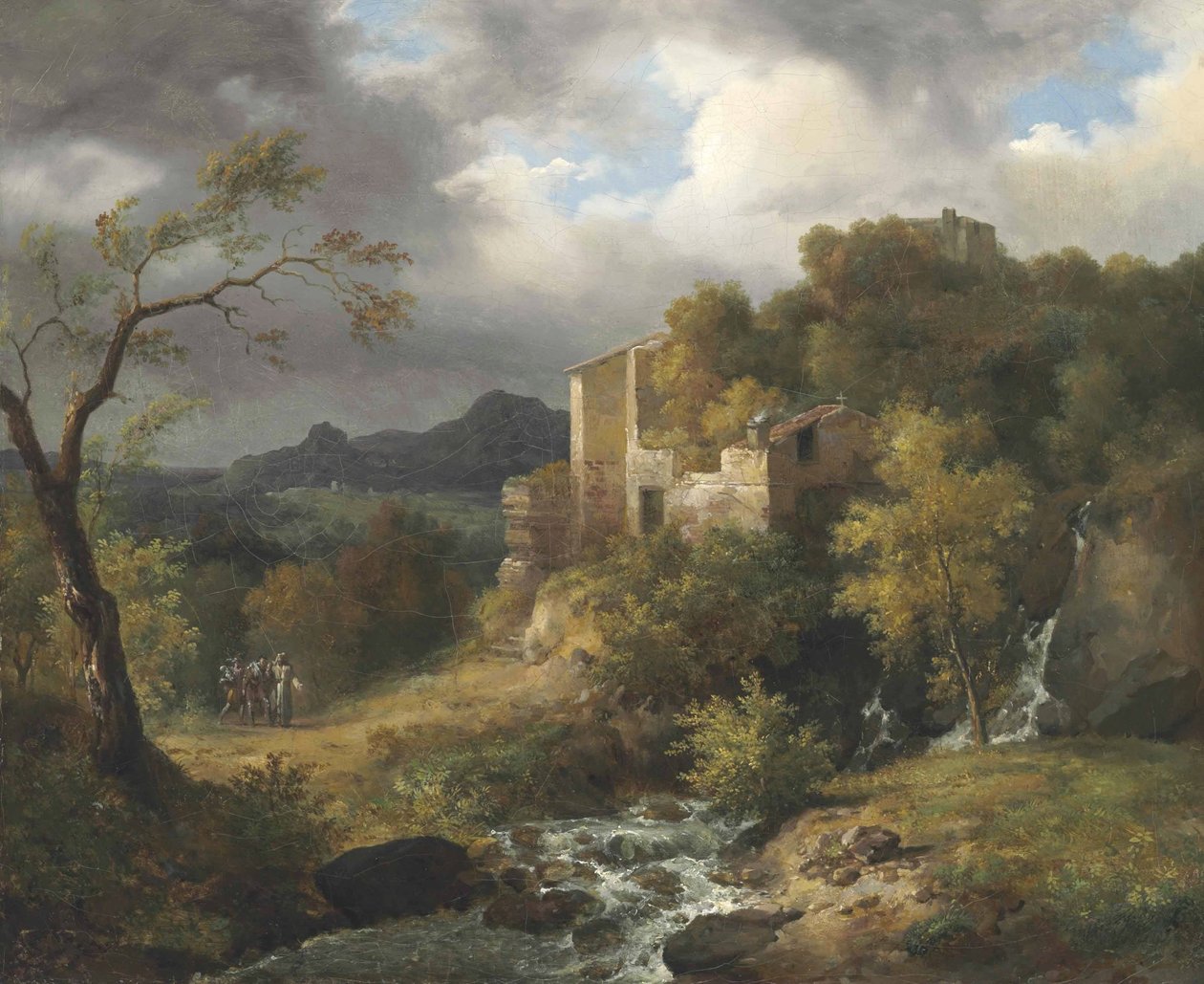Táj romokkal alkotó: Jean Charles Joseph Rémond