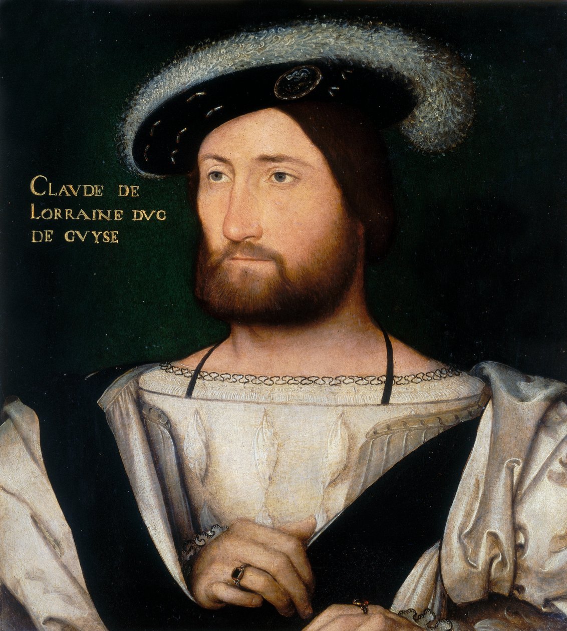 Claude de Lorraine, Guise hercegének portréja alkotó: Jean Clouet