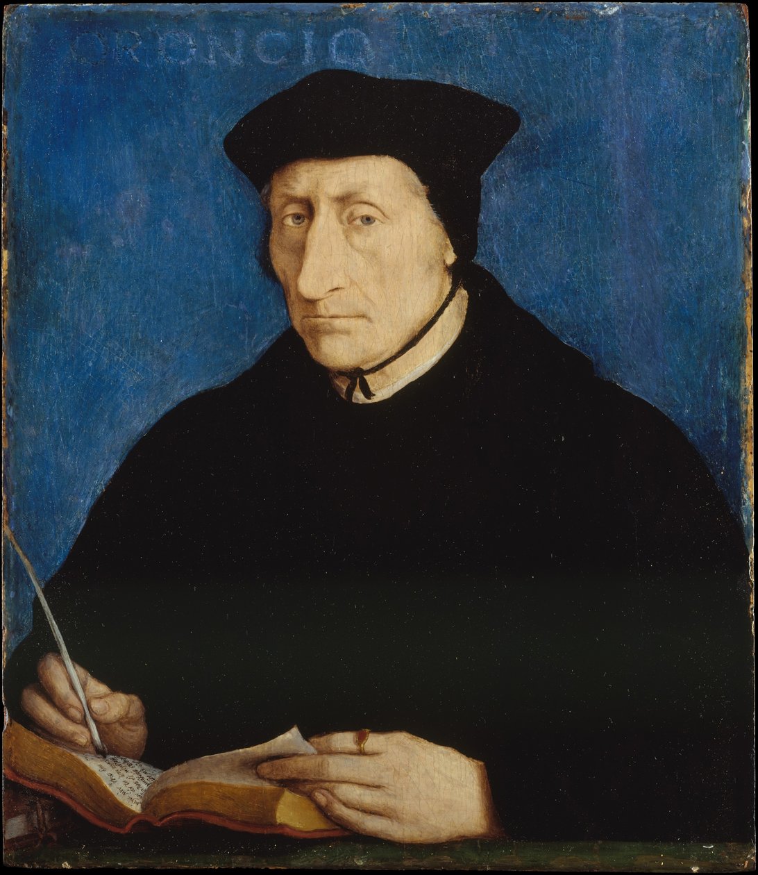 Guillaume Budé arcképe alkotó: Jean Clouet