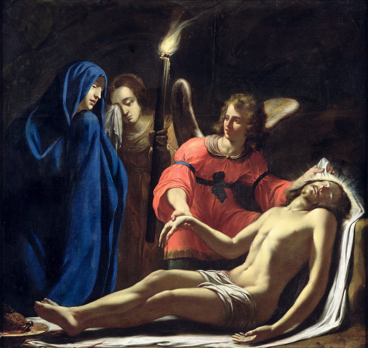 Krisztus siratása, 1636 alkotó: Jean Daret