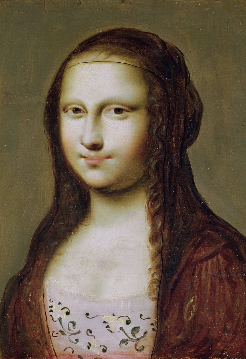 A Mona Lisa által ihletett nő portréja alkotó: Jean Ducayer