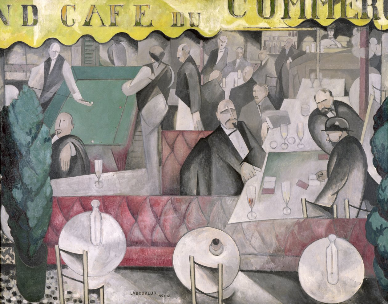 A Cafe du Commerce alkotó: Jean-Emile Laboureur