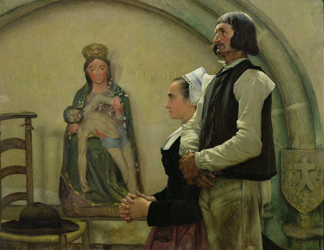 Benodeti Szűz látogatása, 1898 alkotó: Jean Eugene Buland