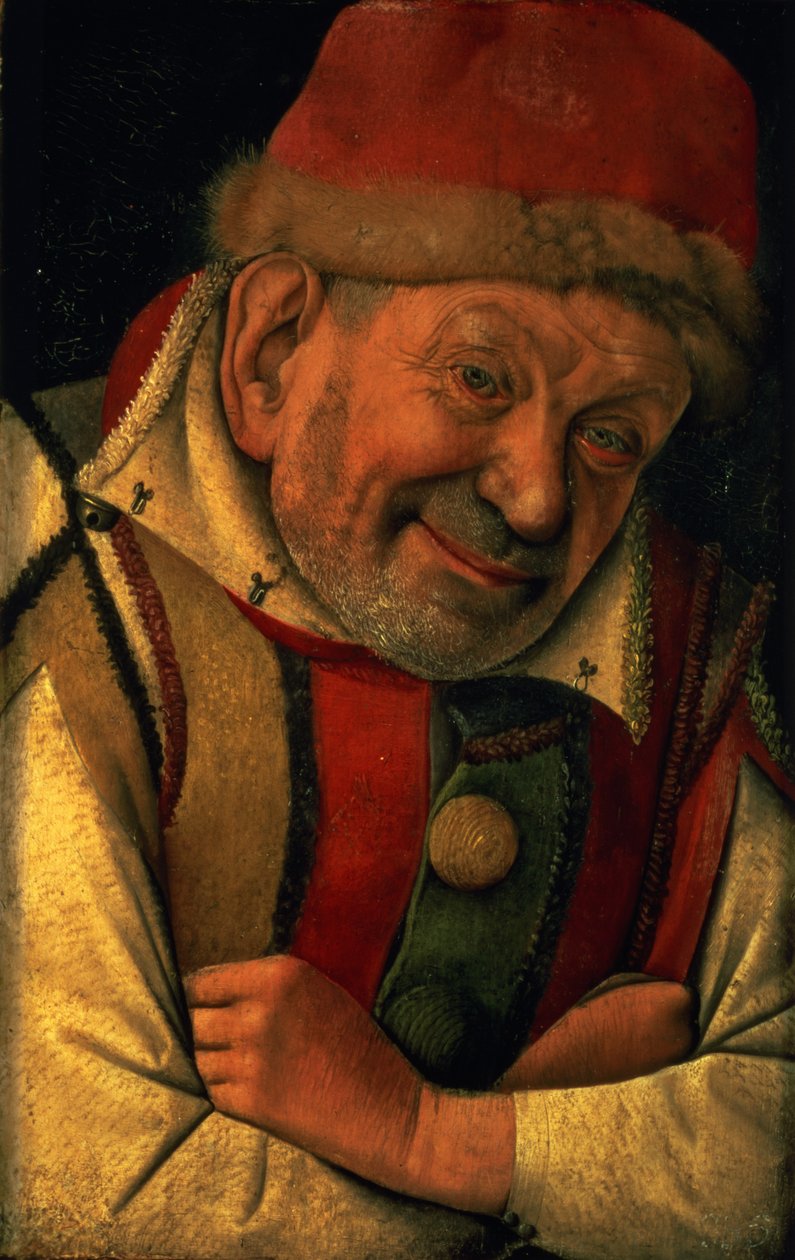 Gonella, a ferrarai udvari bolond, 1445 körül (panel) alkotó: Jean Fouquet