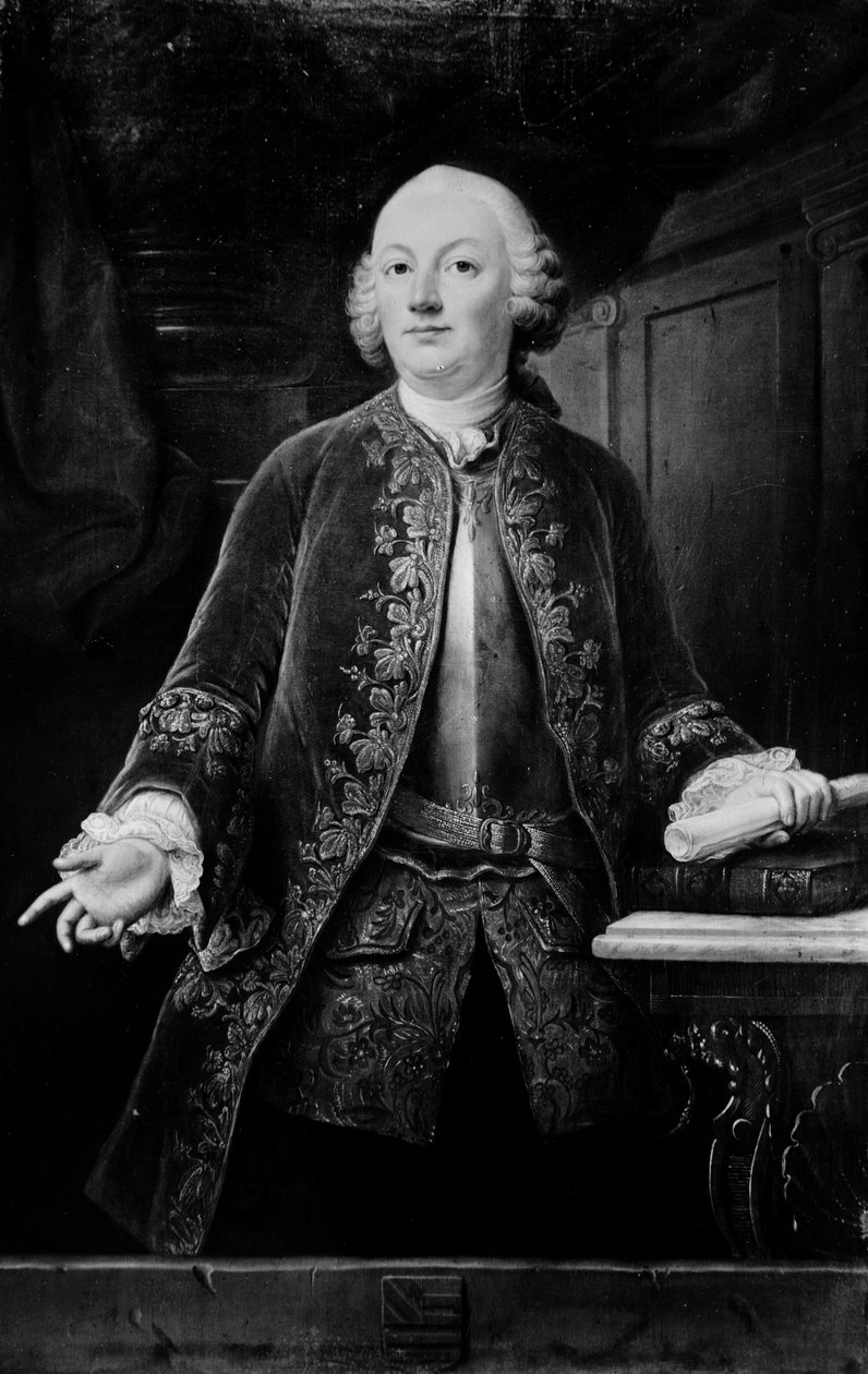 Onno Zwier van Haren portréja alkotó: Jean Fournier