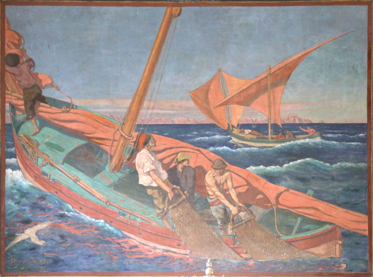 Gangui horgászat alkotó: Jean Francis Auburtin