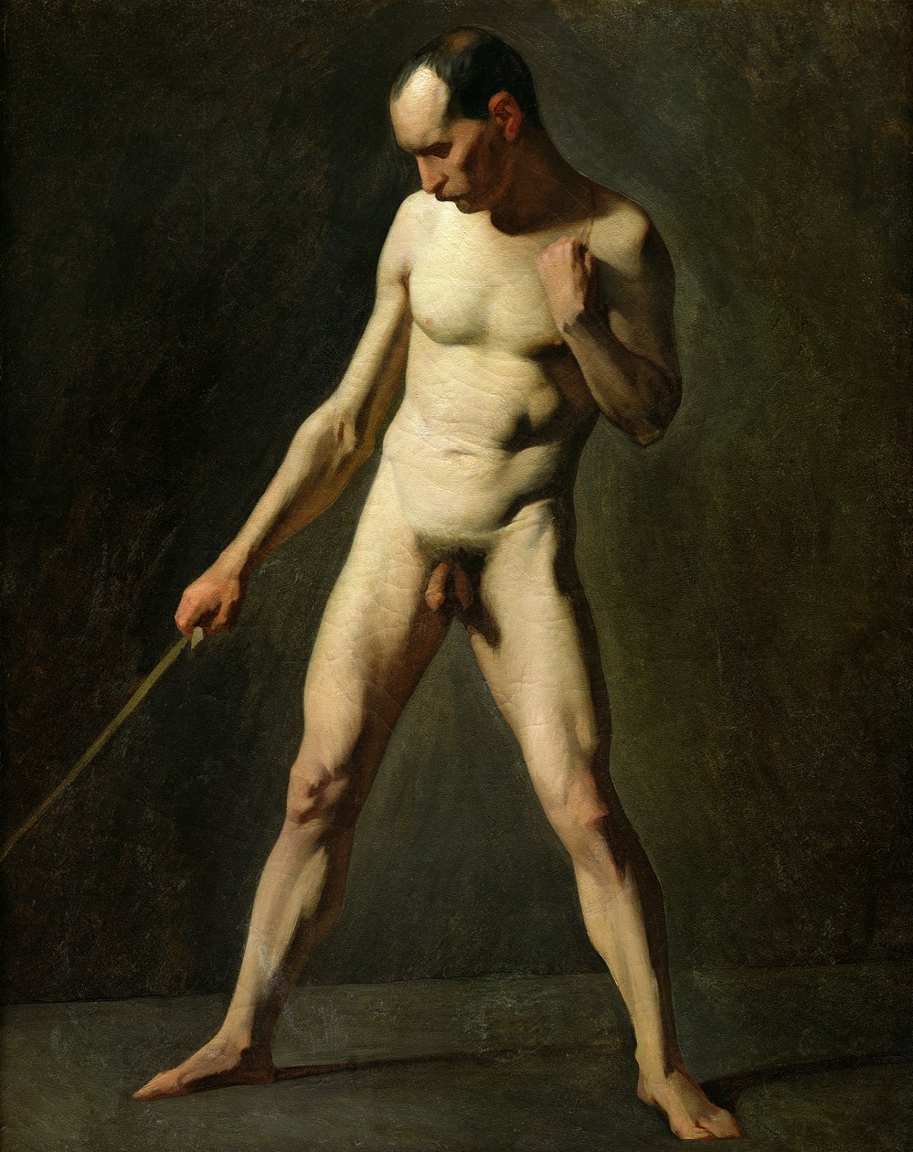 Meztelen tanulmány alkotó: Jean Francois Millet