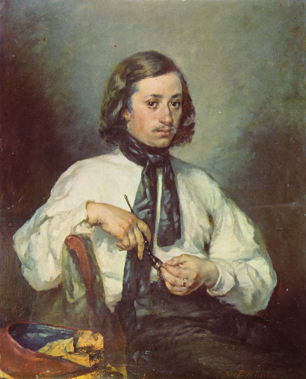 Armand Ono arcképe alkotó: Jean Francois Millet