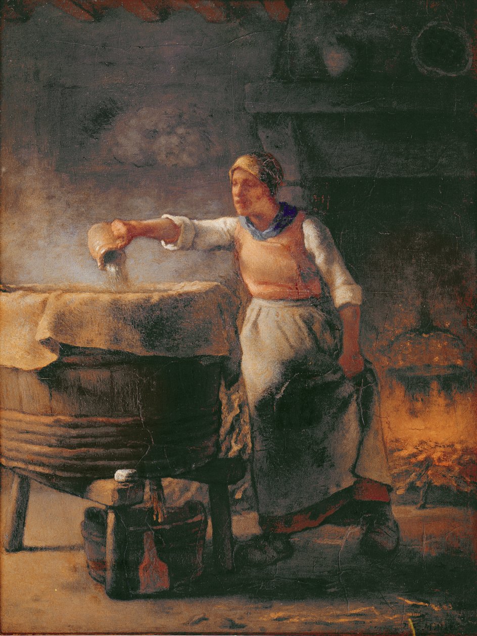 A kazán, 1853-54 alkotó: Jean Francois Millet