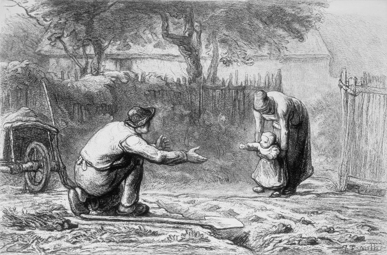 Az első lépések alkotó: Jean Francois Millet