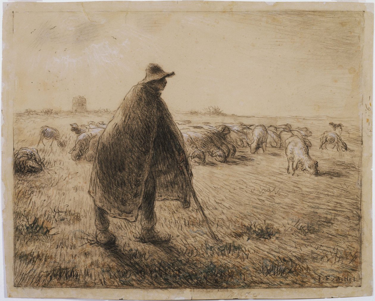 A Juhász alkotó: Jean Francois Millet