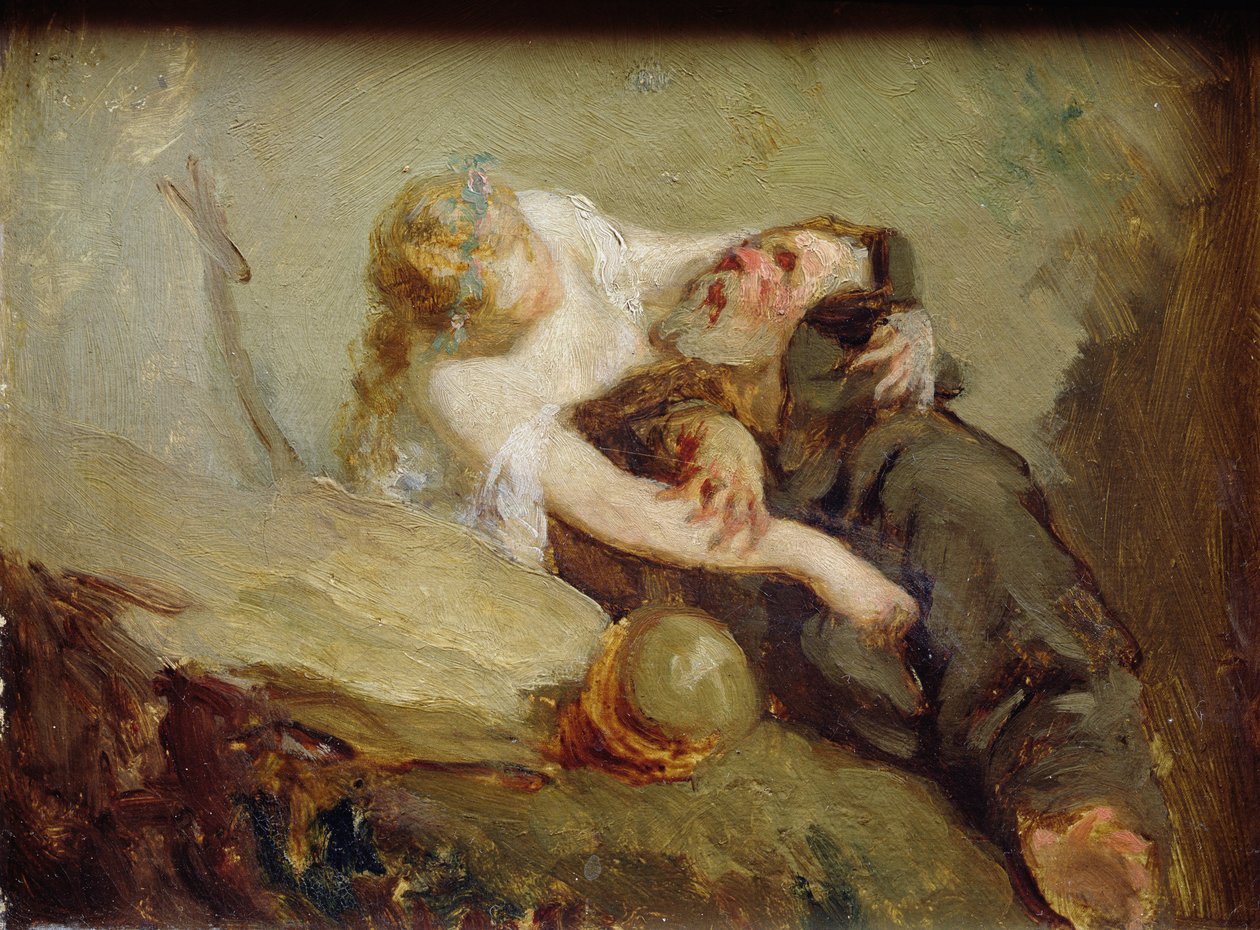 Szent Antal megkísértése alkotó: Jean Francois Millet