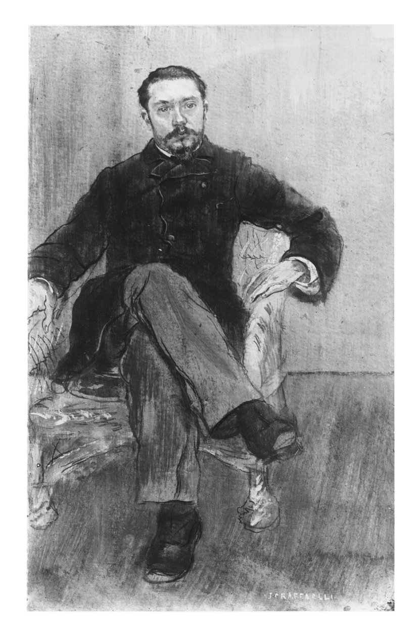Gustave Geffroy, 1884 alkotó: Jean Francois Raffaelli