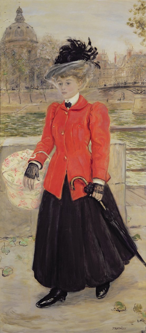 A tanítvány, 1908 alkotó: Jean Francois Raffaelli
