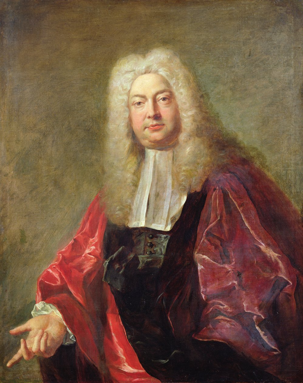 Jean Francois Bouquet, párizsi magisztrátus, 1724 alkotó: Jean François de Troy