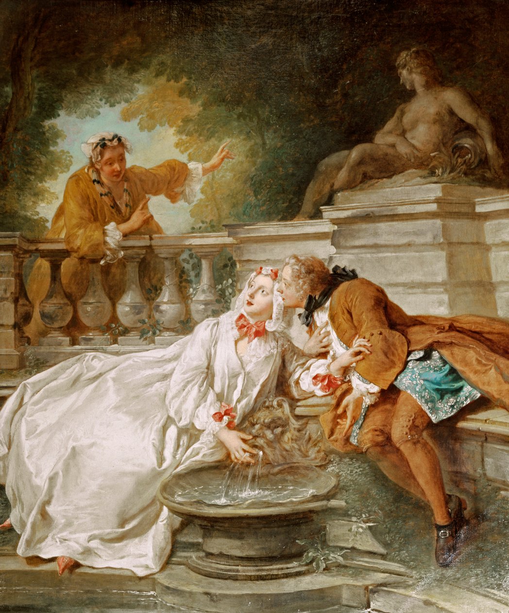 A riasztó vagy La Gouvernante Fidele, 1723 alkotó: Jean François de Troy