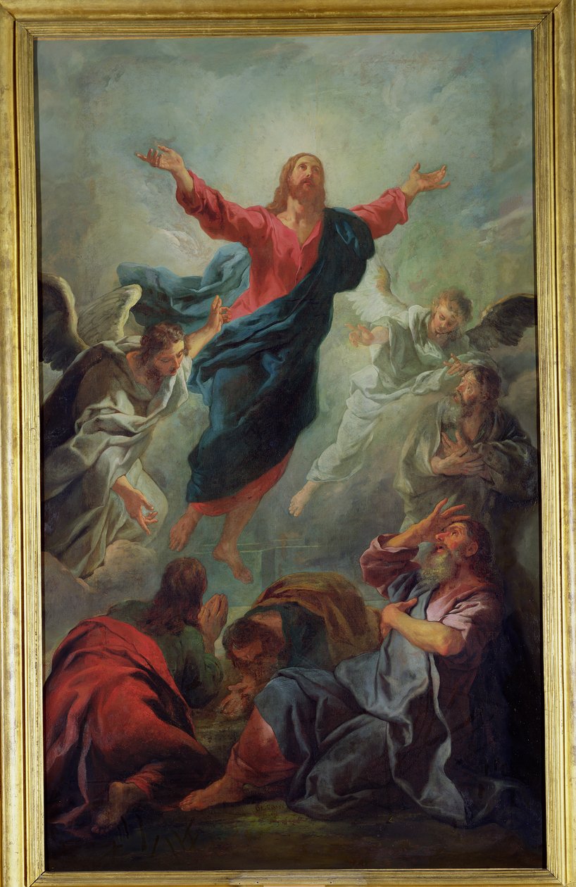 A mennybemenetel, 1721 alkotó: Jean François de Troy