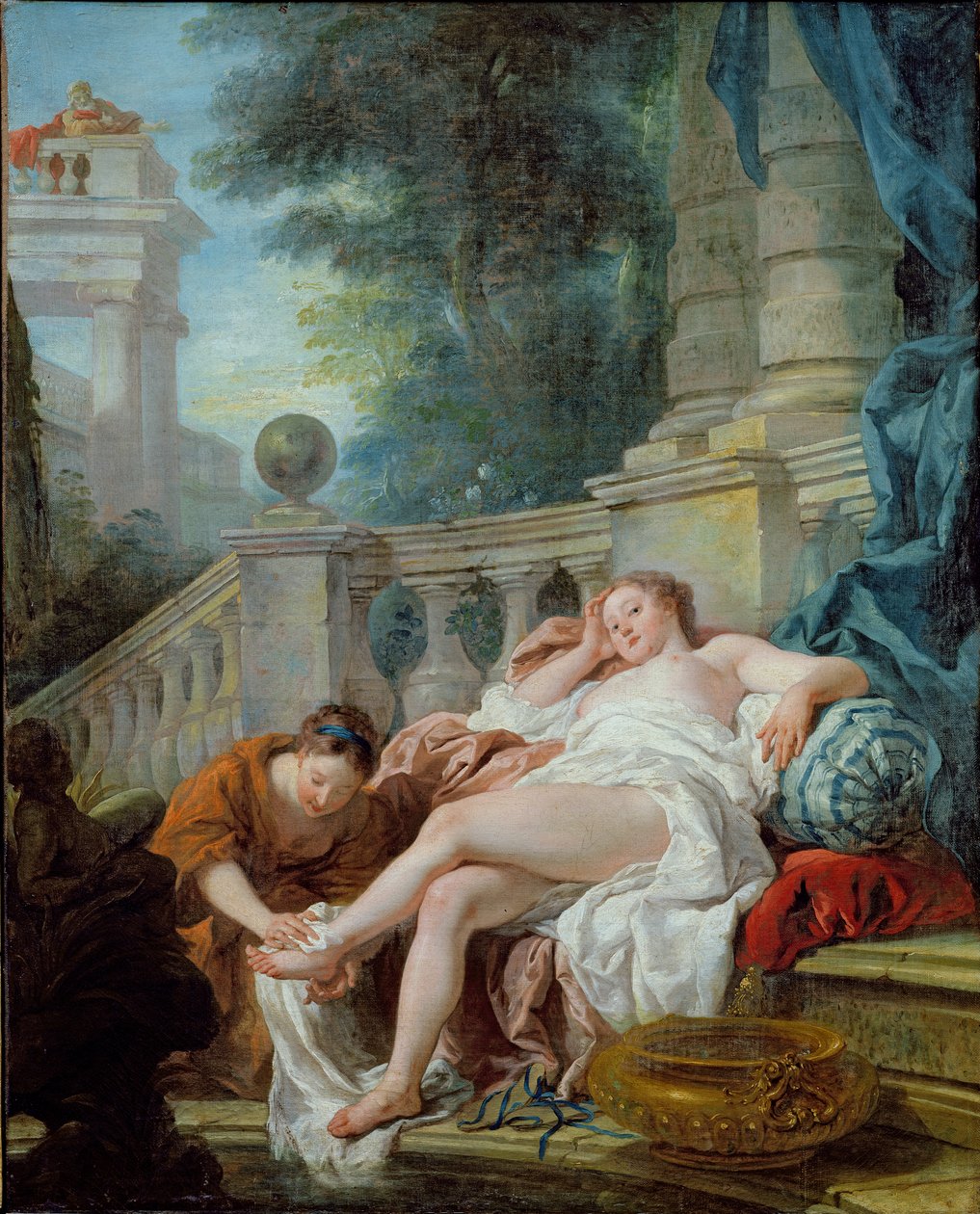 Bethseba fürdője, 1727 alkotó: Jean François de Troy