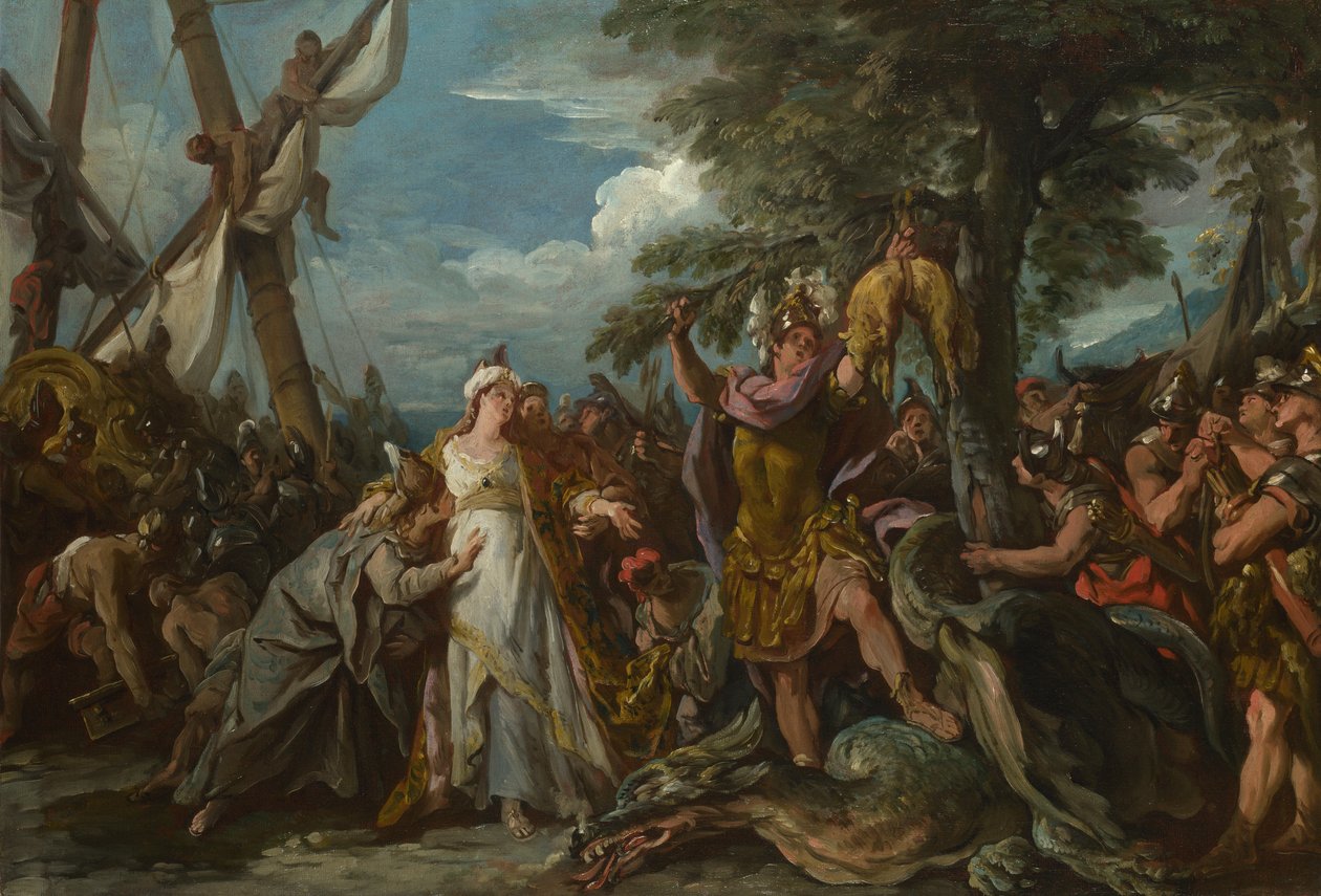 Az Aranygyapjú elfogása alkotó: Jean François de Troy