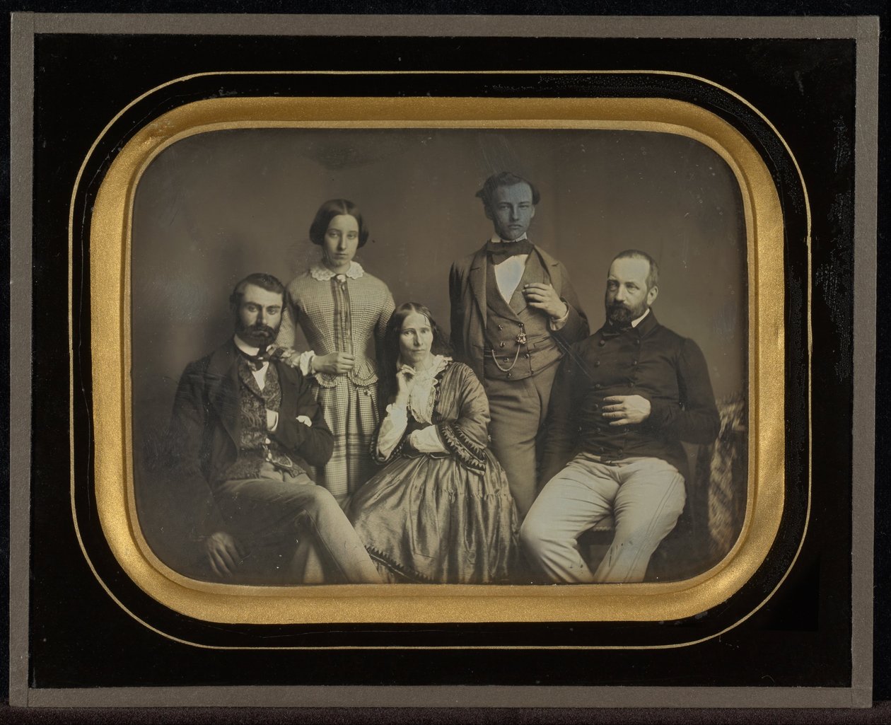 Charles és Sophie Eynard és gyermekeik alkotó: Jean Gabriel Eynard