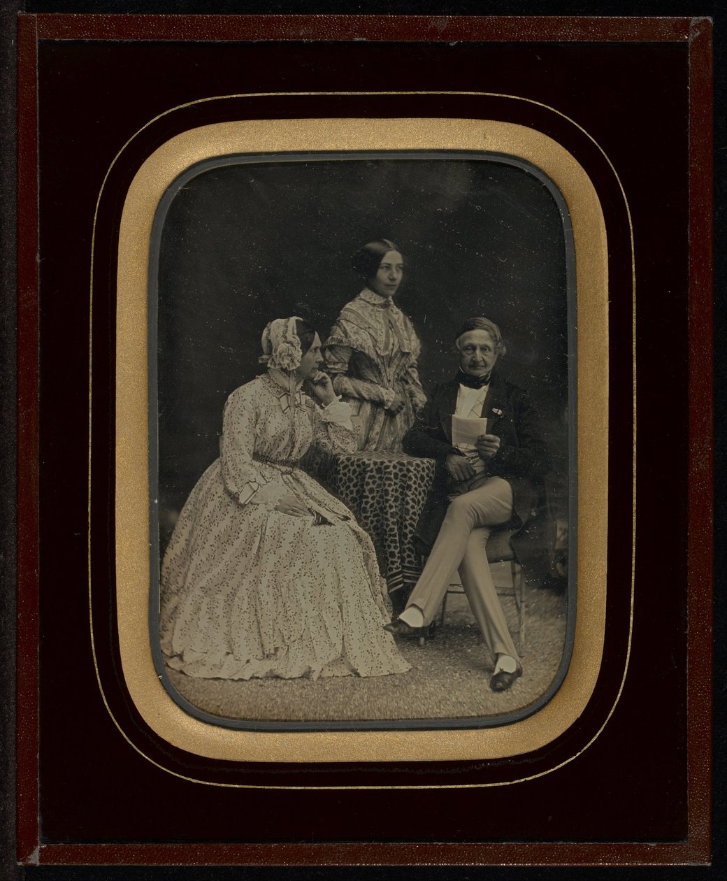 Jean Gabriel és Anne-Charlotte-Adélaide Eynard portréja Madame Charrière-rel alkotó: Jean Gabriel Eynard