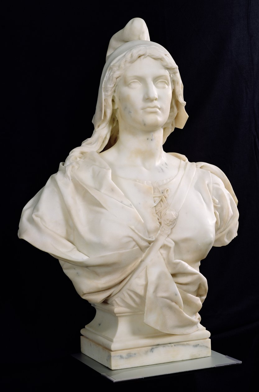 A Köztársaság, 1880 (márvány) alkotó: Jean Gautherin
