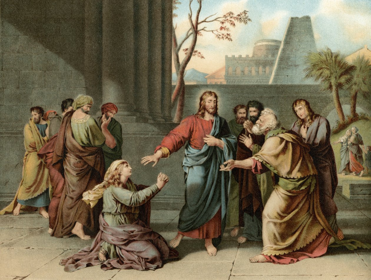 A kánaáni asszony alkotó: Jean Germain after Drouais