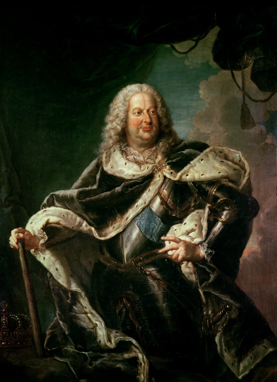 Stanislas Lesczinski (1677-1766) lengyel király alkotó: Jean Girardet