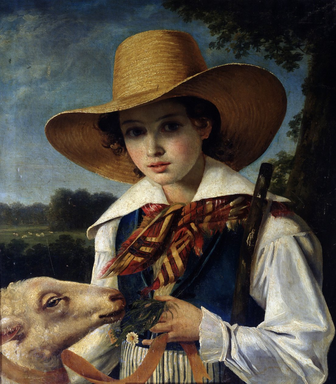 A fiatal Marius Peptipa portréja, 1837 körül alkotó: Jean Godechart