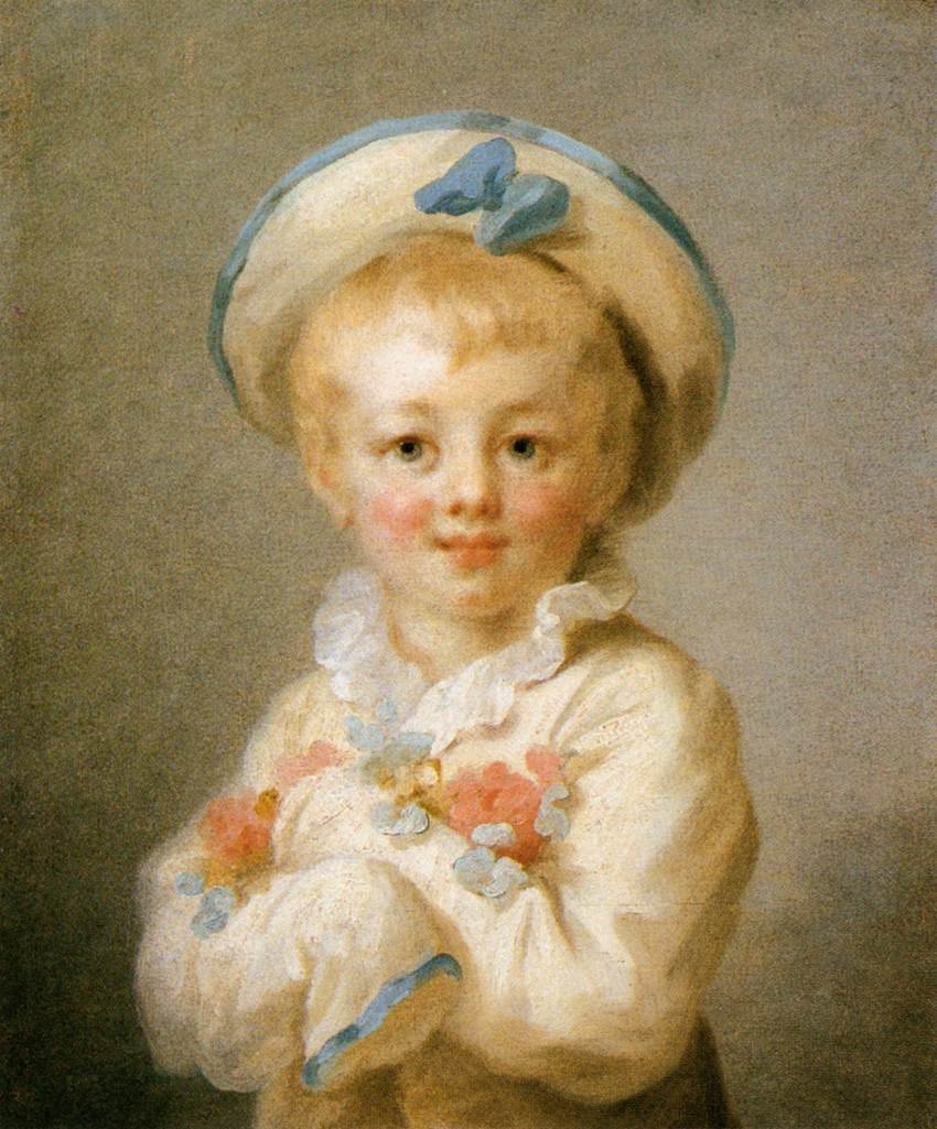Egy fiú mint Pierrot alkotó: Jean Honore Fragonard