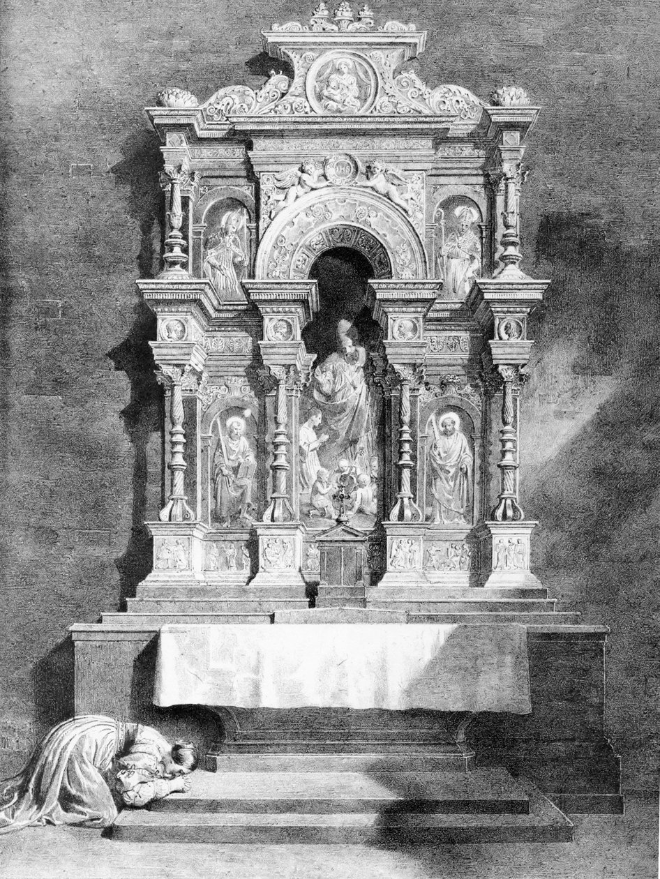 Olbeini oltár alkotó: Jean Honore Fragonard