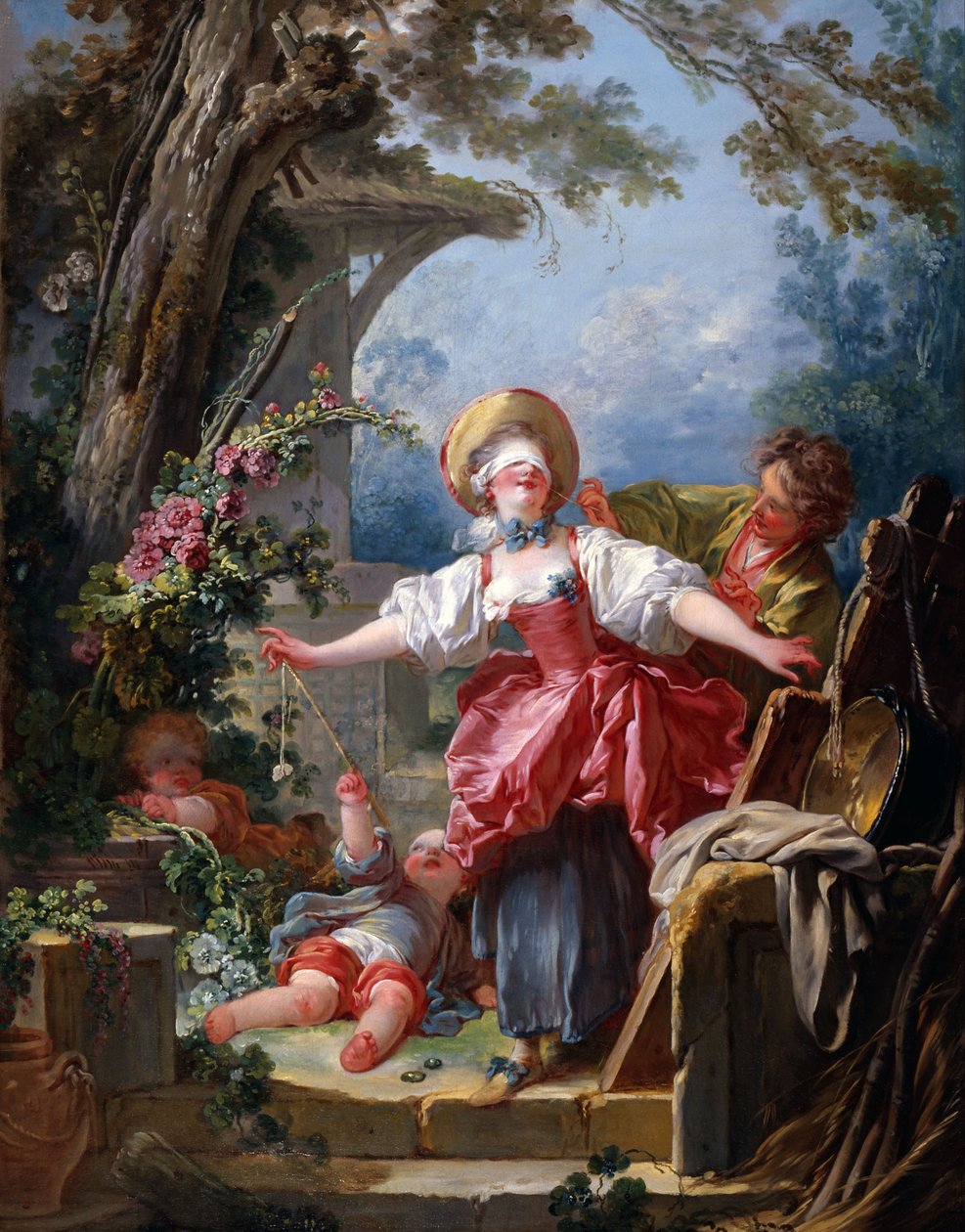 Szembekötősdi alkotó: Jean Honore Fragonard