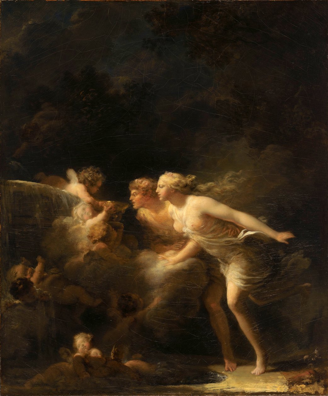 A szerelem kútja alkotó: Jean Honore Fragonard