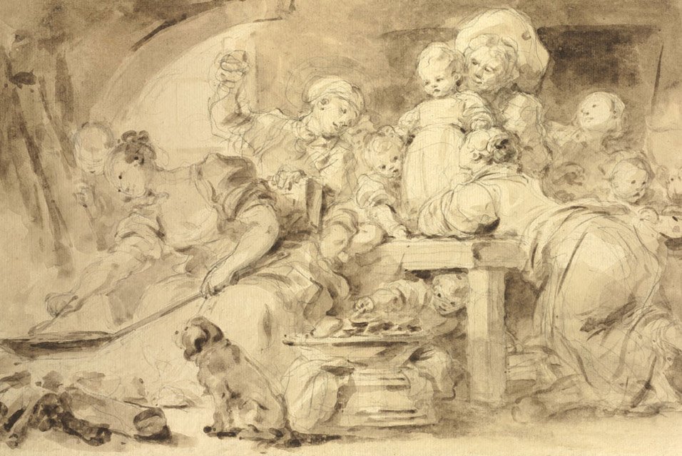 A palacsinta készítő alkotó: Jean Honore Fragonard