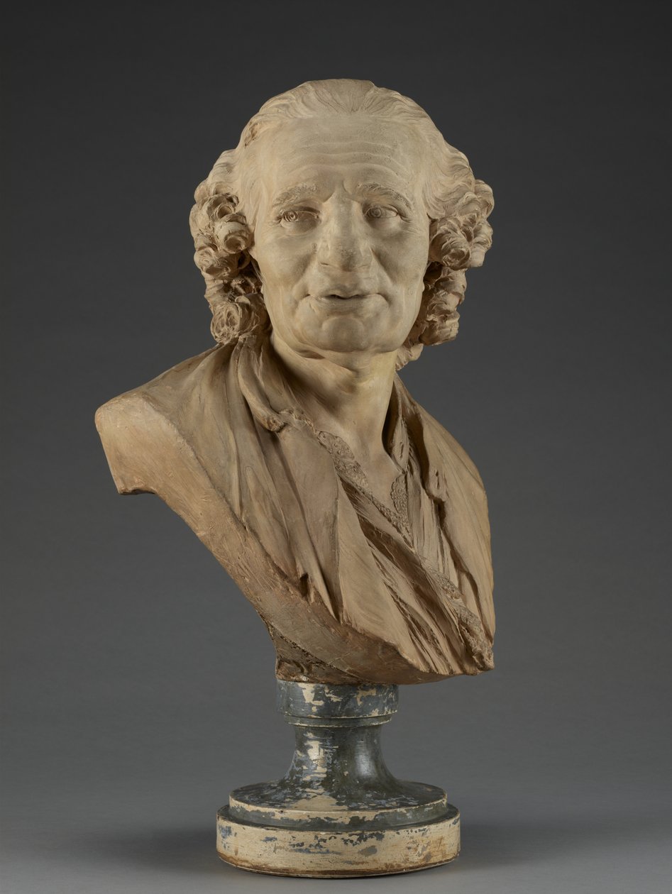 Alexis-Jean-Eustache Taitbout mellszobra, 1762 (terrakotta gipsz talpon) alkotó: Jean Jacques Caffieri
