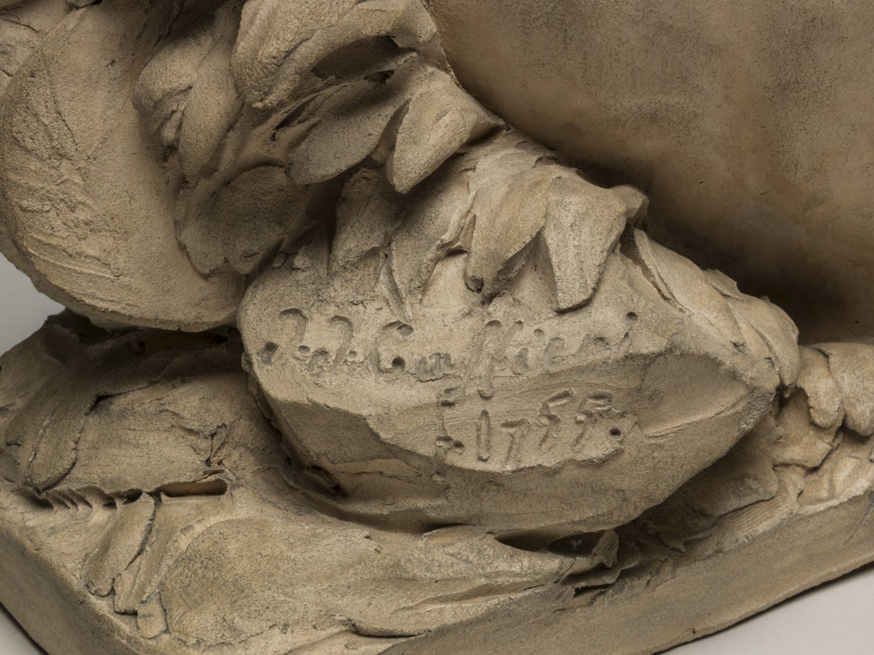 River God, 1755 (terrakotta) alkotó: Jean Jacques Caffieri