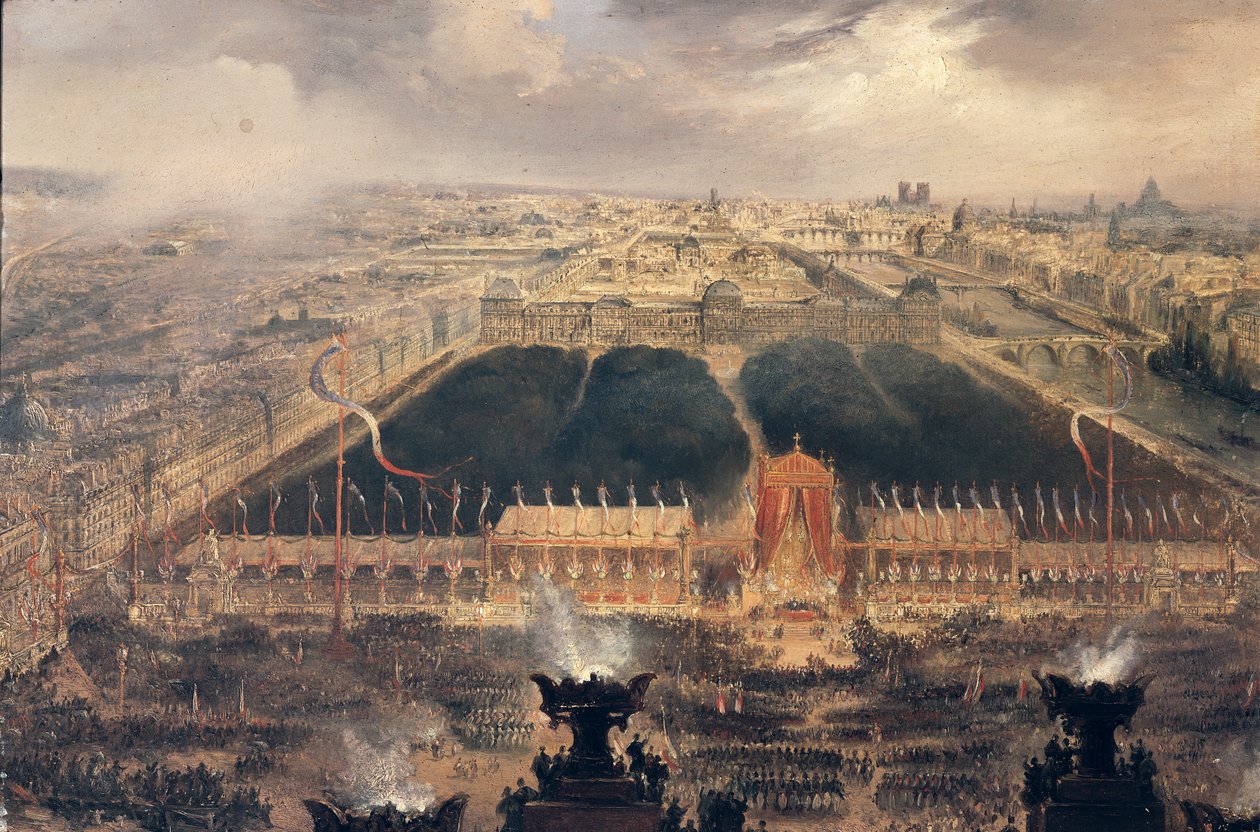 A második köztársaság kikiáltása, 1848 alkotó: Jean Jacques Champin