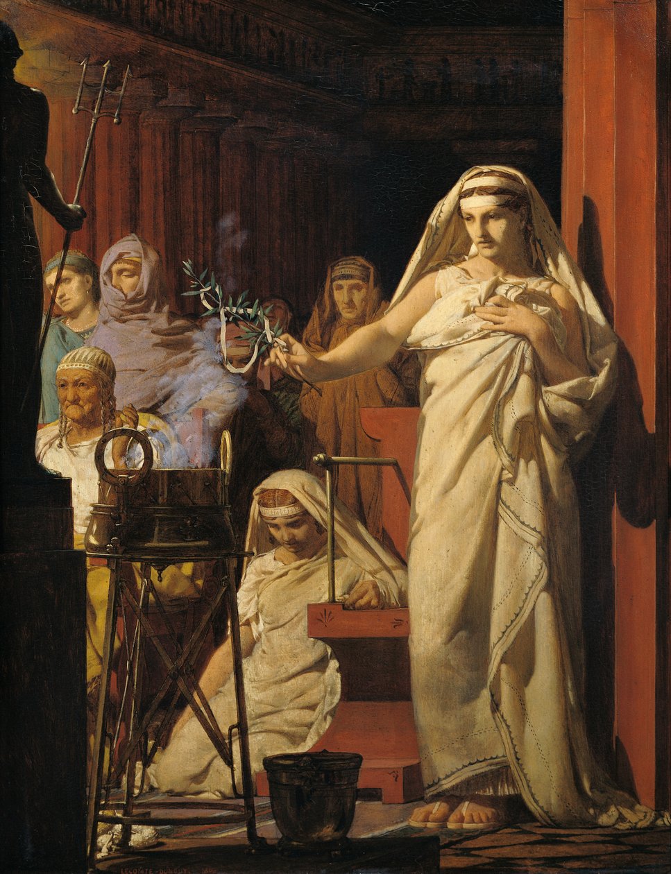 Neptunusz megszólítása, 1866 alkotó: Jean Jules Antoine Lecomte du Nouy