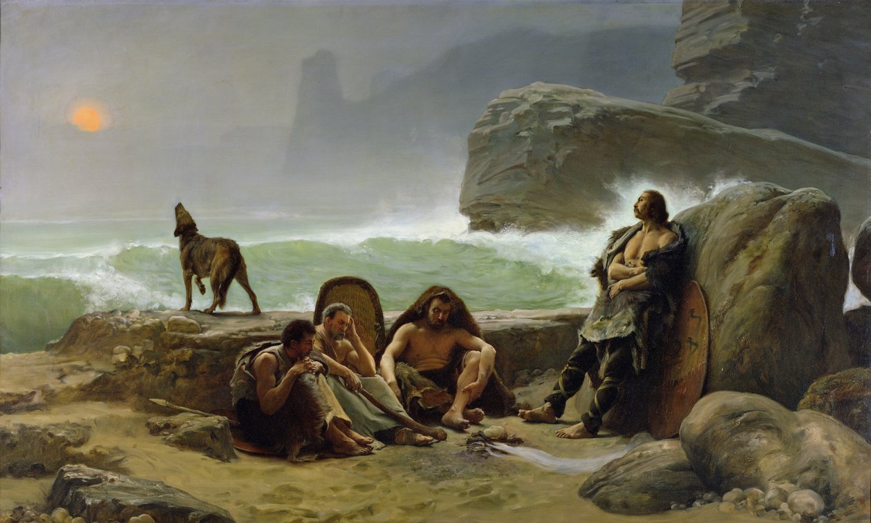 A gall parti őrség, 1888 alkotó: Jean Jules Antoine Lecomte du Nouy