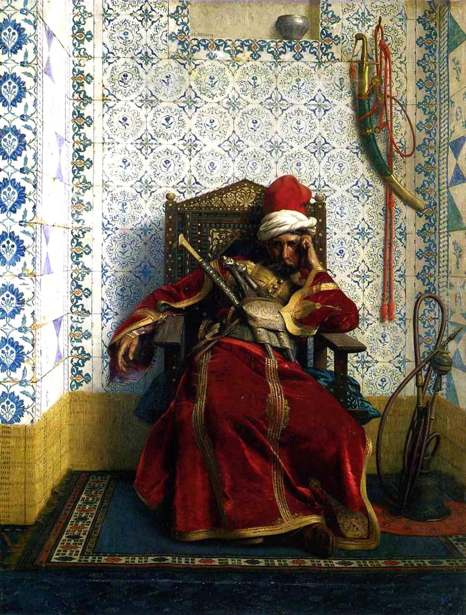 Markos Botsaris, 1874 alkotó: Jean Leon Gerome