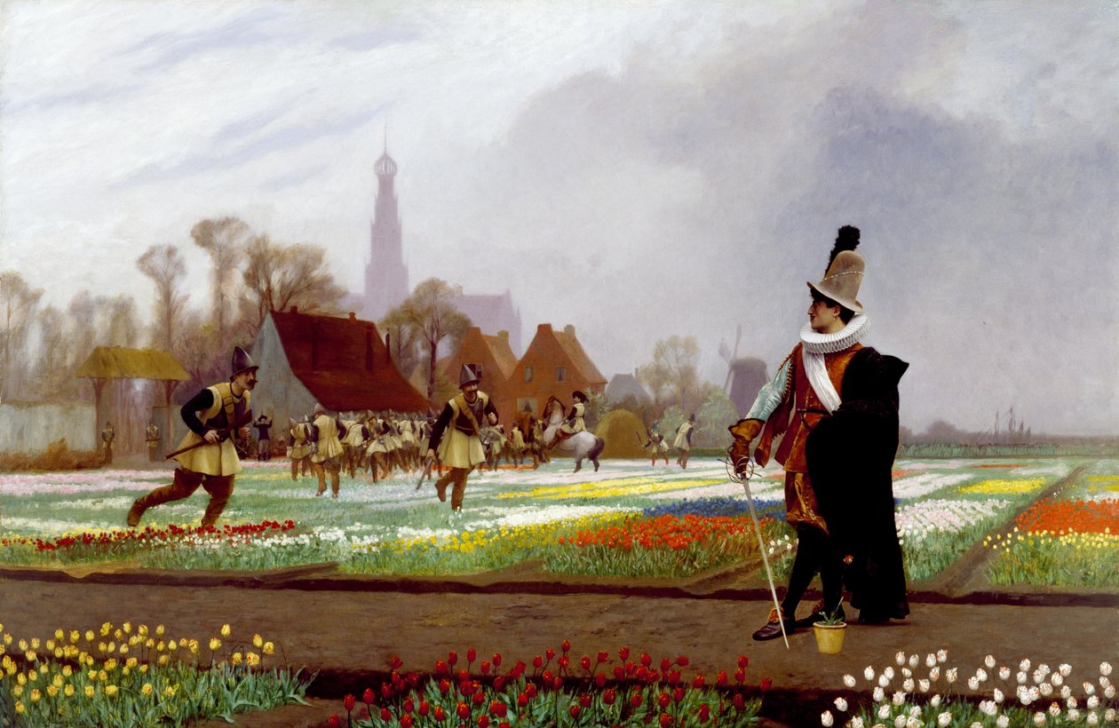 A tulipán bolondság alkotó: Jean Leon Gerome