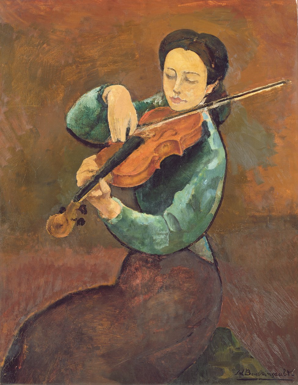 A hegedűs alkotó: Jean Louis Boussingault