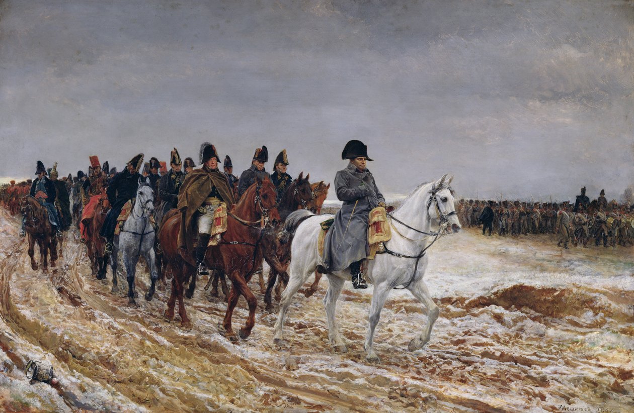 Napóleon (1769-1821) a hadjáratban 1814-ben, 1864-ben alkotó: Jean Louis Ernest Meissonier