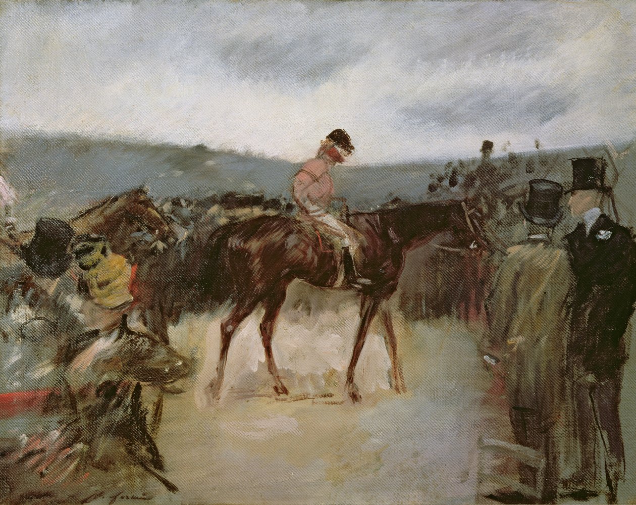 A versenyeken alkotó: Jean Louis Forain