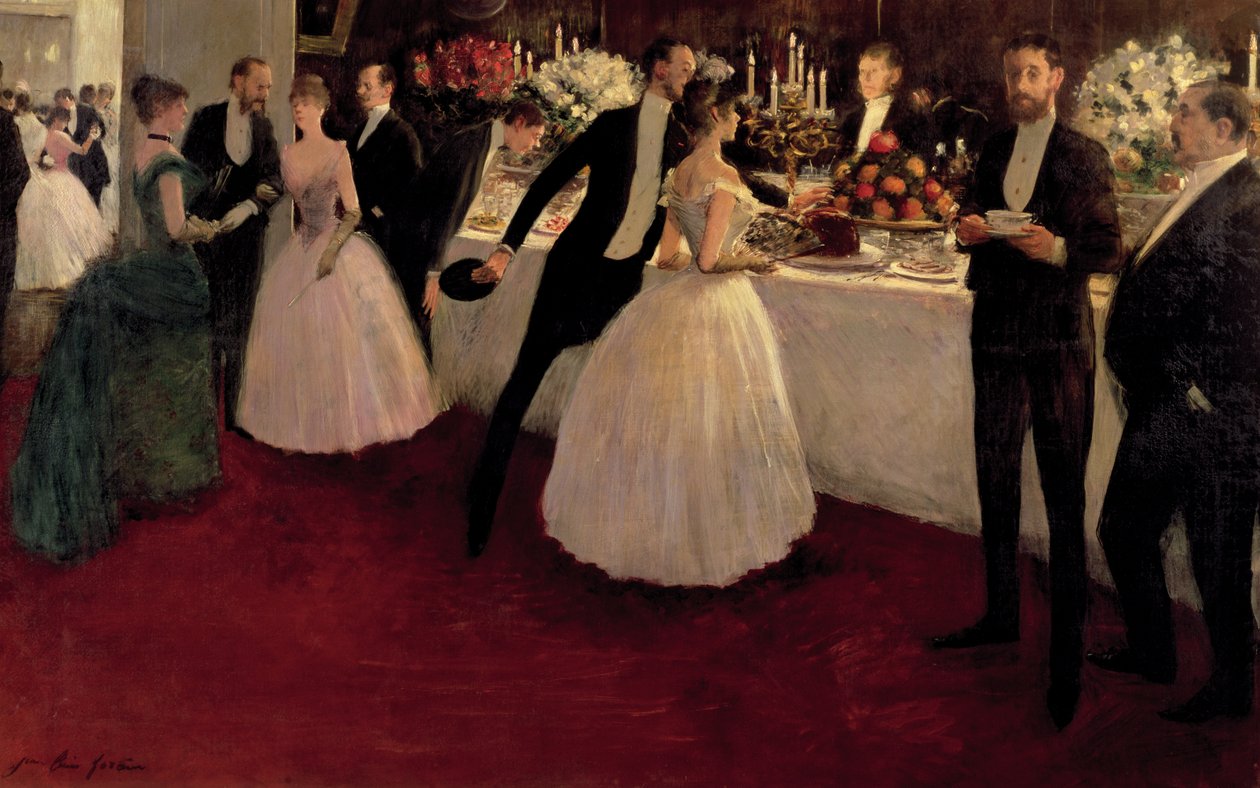 A büfé, 1884 alkotó: Jean Louis Forain