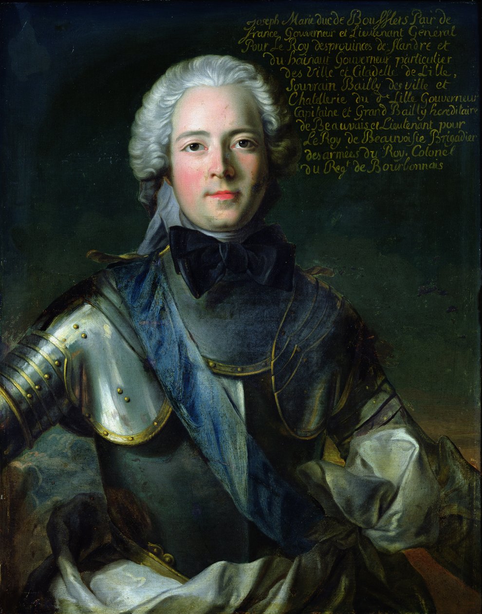 Joseph-Marie (1706-47) Boufflers hercege alkotó: Jean Marc Nattier