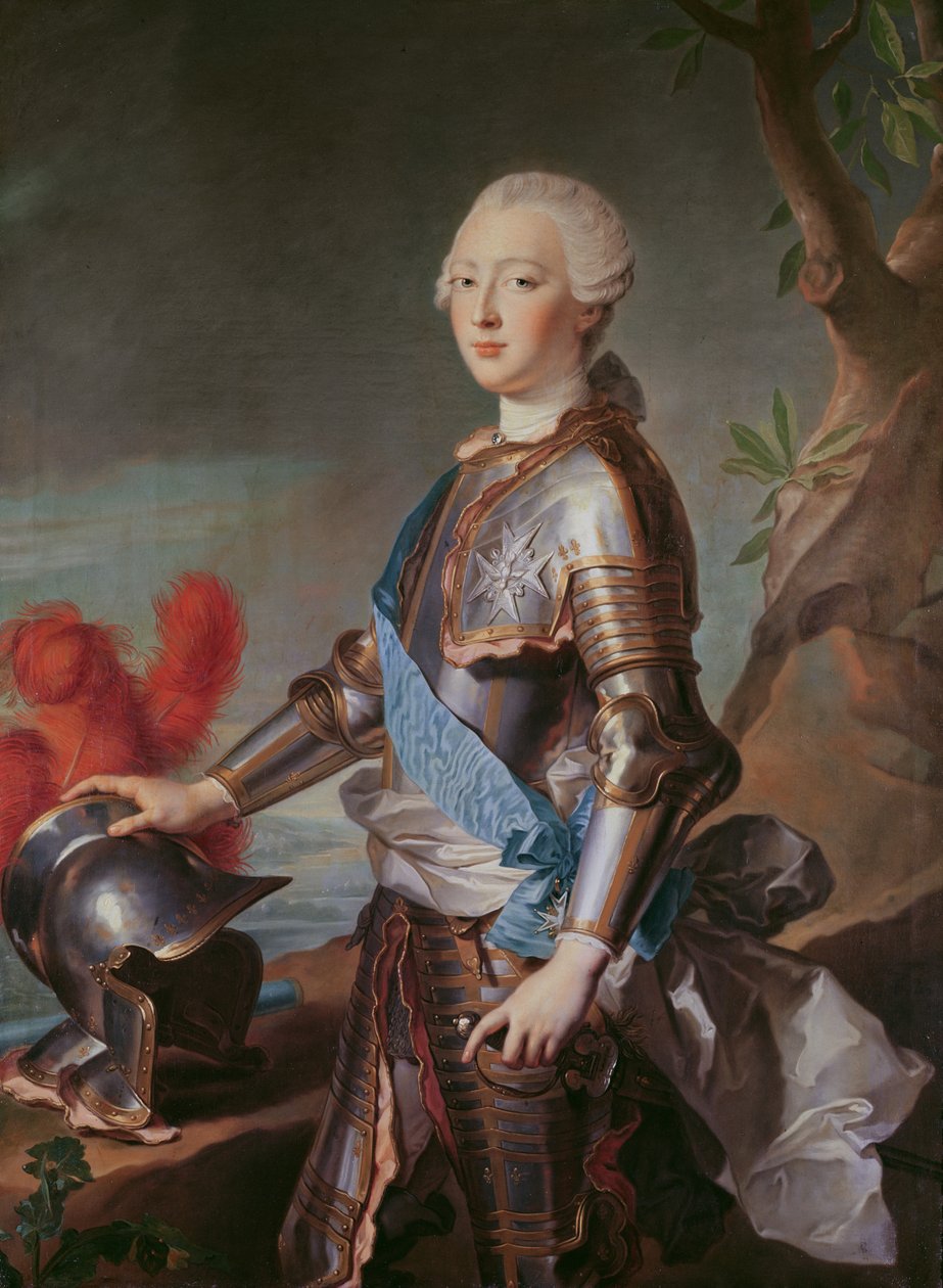Louis-Joseph de Bourbon portréja, 1794 alkotó: Jean Marc Nattier
