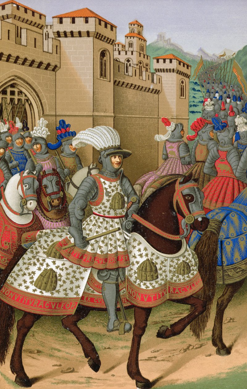 XII. Lajos (1462-1515) 1507. április 24-én elhagyja Alexandriát, hogy megbüntesse Genova városát alkotó: Jean Marot